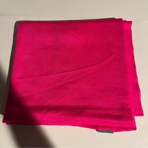 Calvin Klein Scarf Infinity Acrylic Loop Pink Fuchsia Neon Lightweight Womens